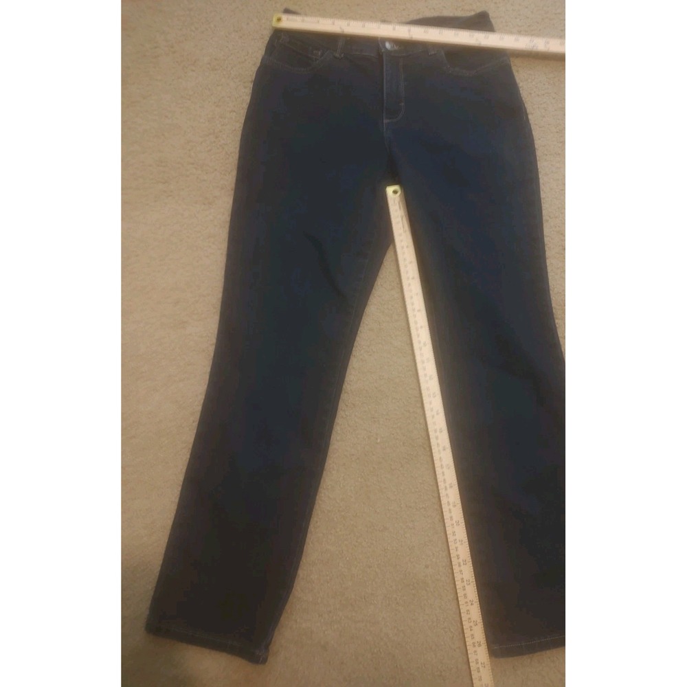 Lee Women's Mid Rise Classic Fit Straight Leg Flex Motion Blue Jeans Regular